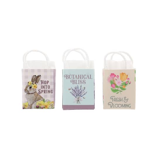 Mini Spring Shopping Bag Decoration Set by Ashland®